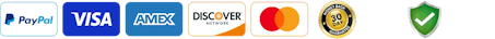 Accepted payment methods and secure verified checkout