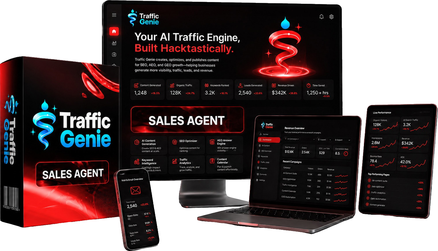 TrafficGenie AI Sales Agent
