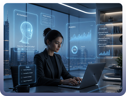 Automated topic and content strategy