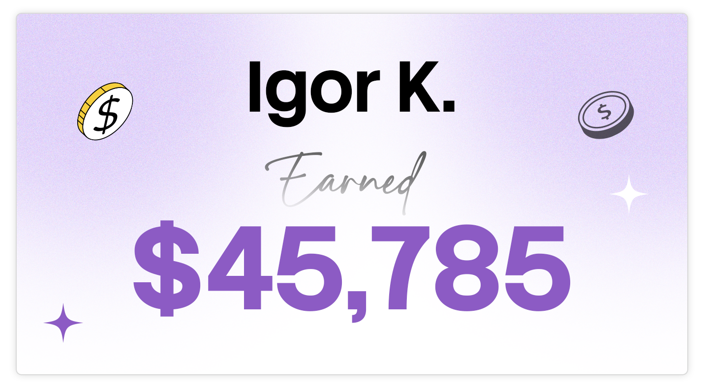 Top affiliate earner